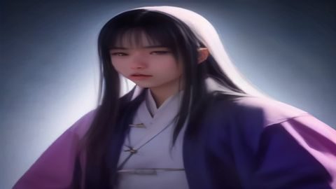 操视频入门教程封面：讲师在屏幕前演示剪辑软件时间轴操作，背景为简洁的录播室环境